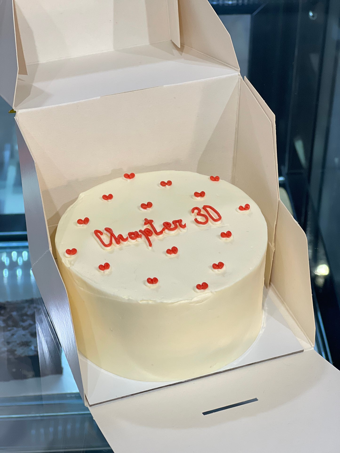 Mini cake con mensaje