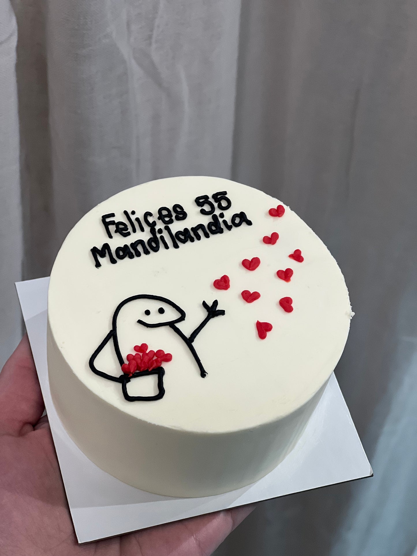 Mini cake 100% personalizada