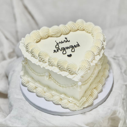 Tarta de bodas "Just engaged"