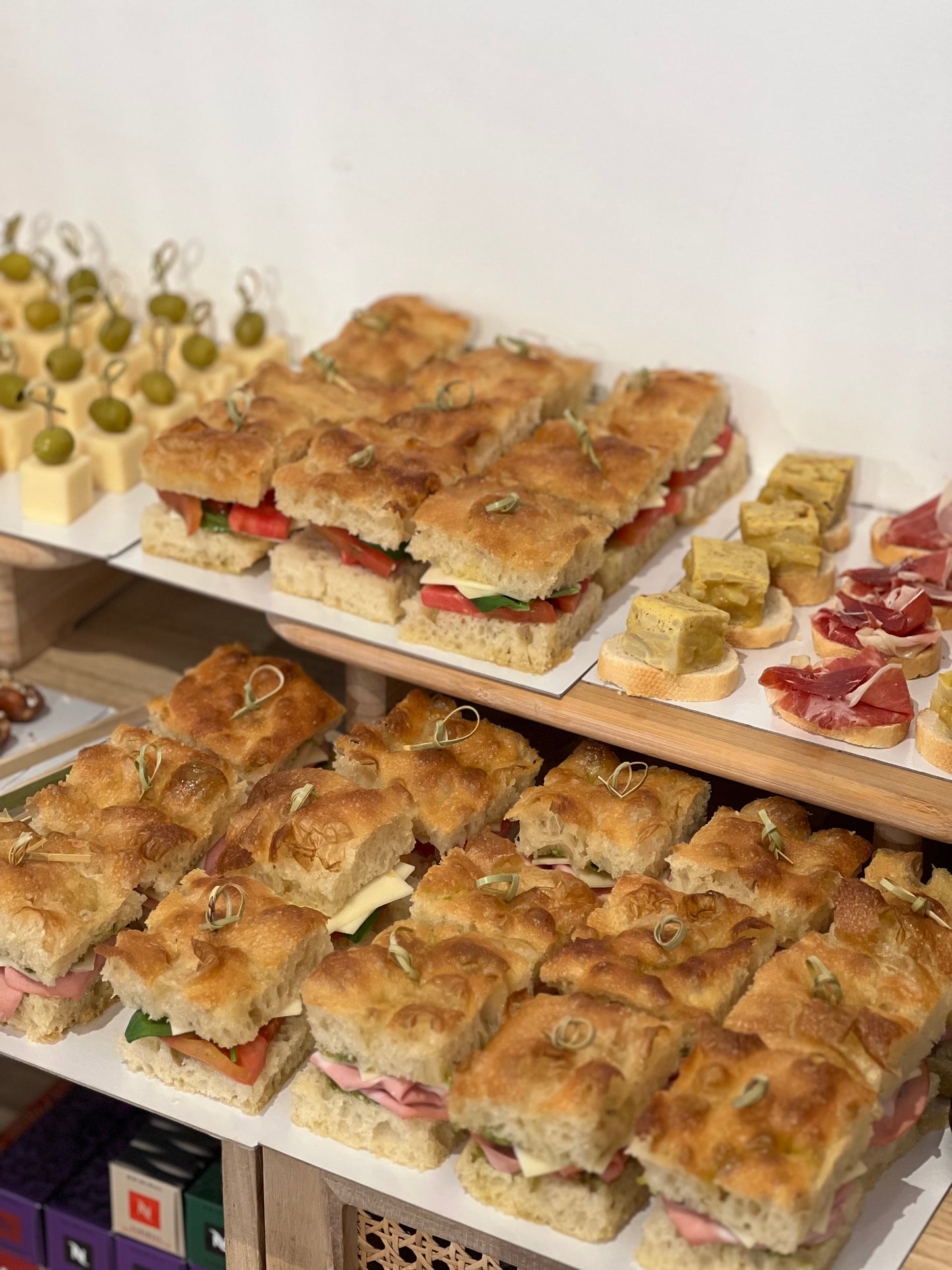 Bandeja picoteo para eventos