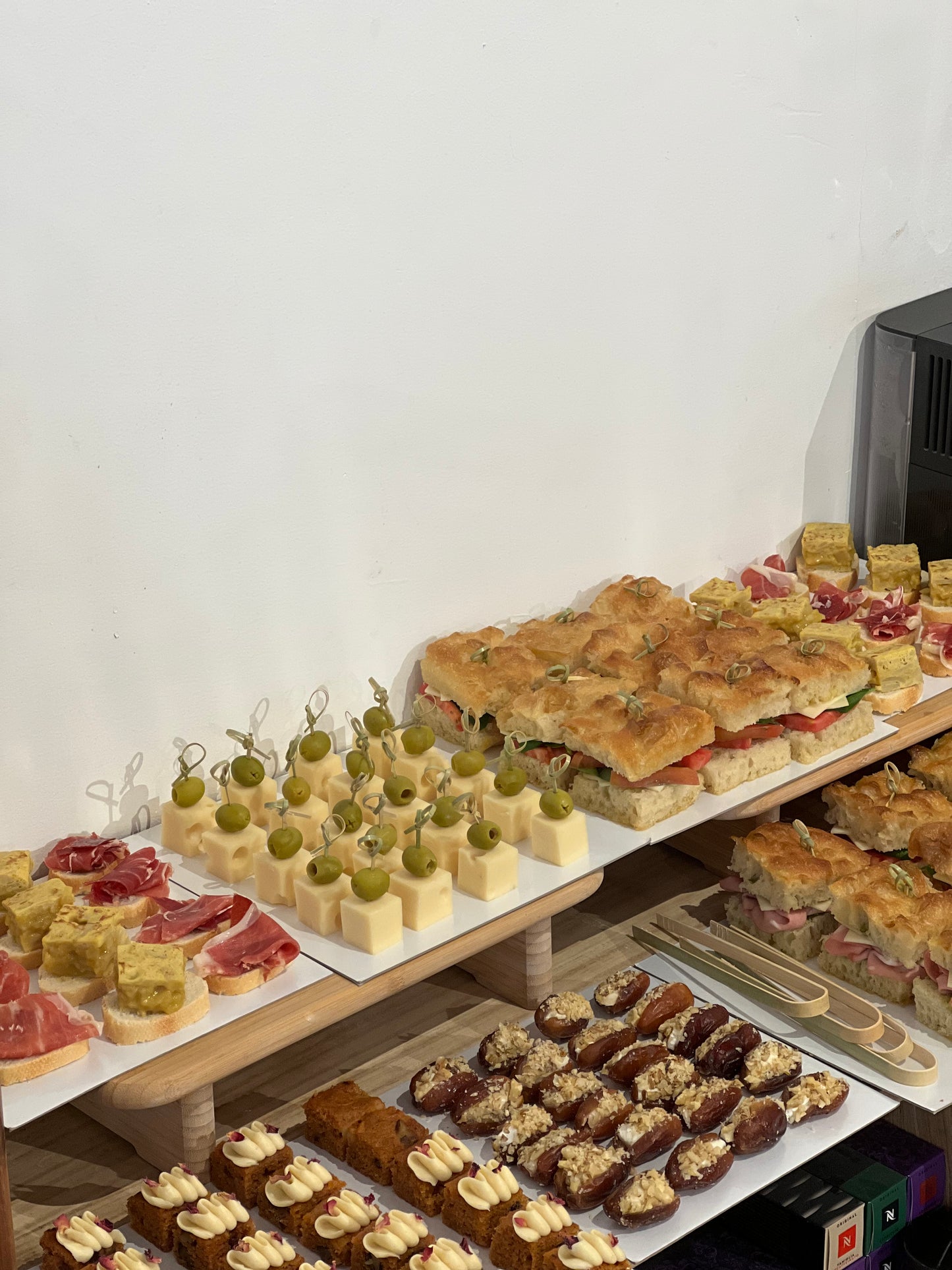 Bandeja picoteo para eventos