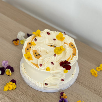 Tarta de maracuyá