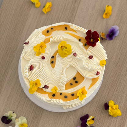 Tarta de maracuyá