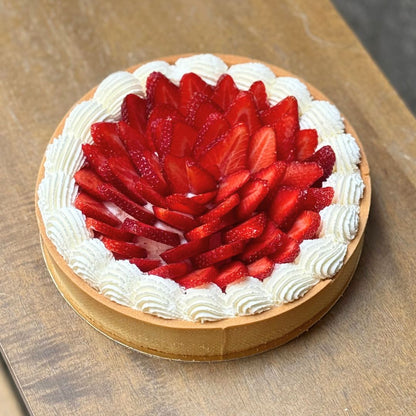 Pastel de Nata y Fresas