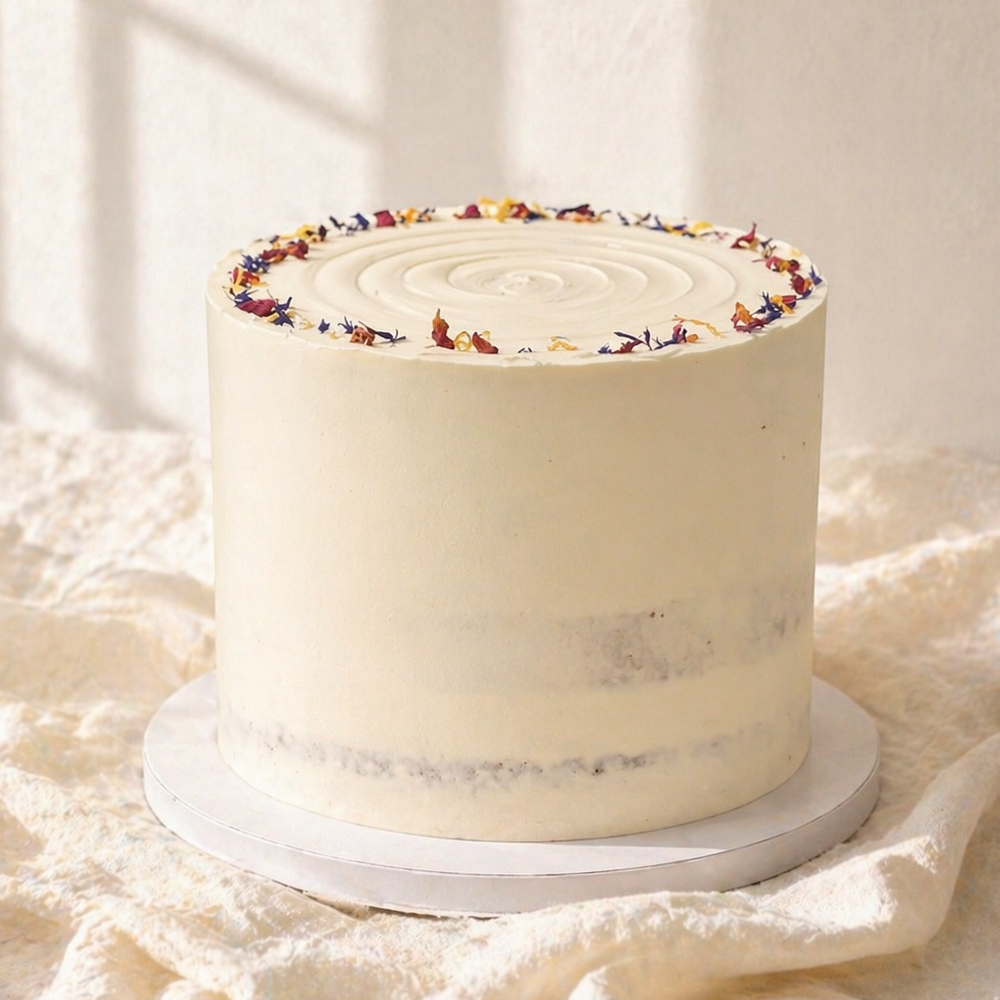 Tarta blanca seminaked