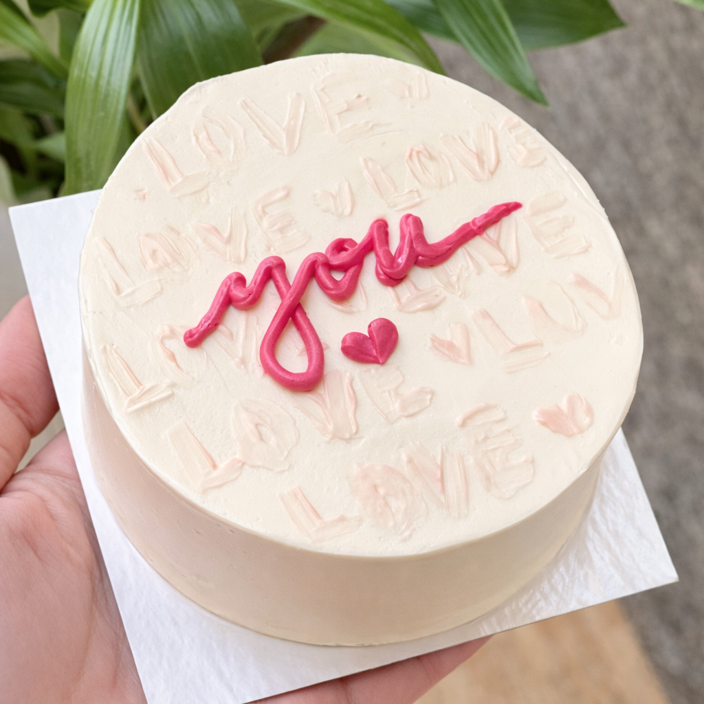 Mini tarta "Love You"