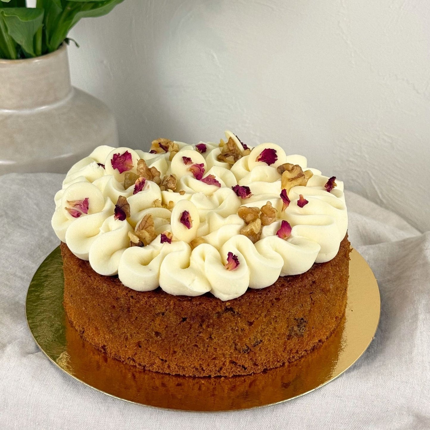 Bizcocho de zanahoria con frosting
